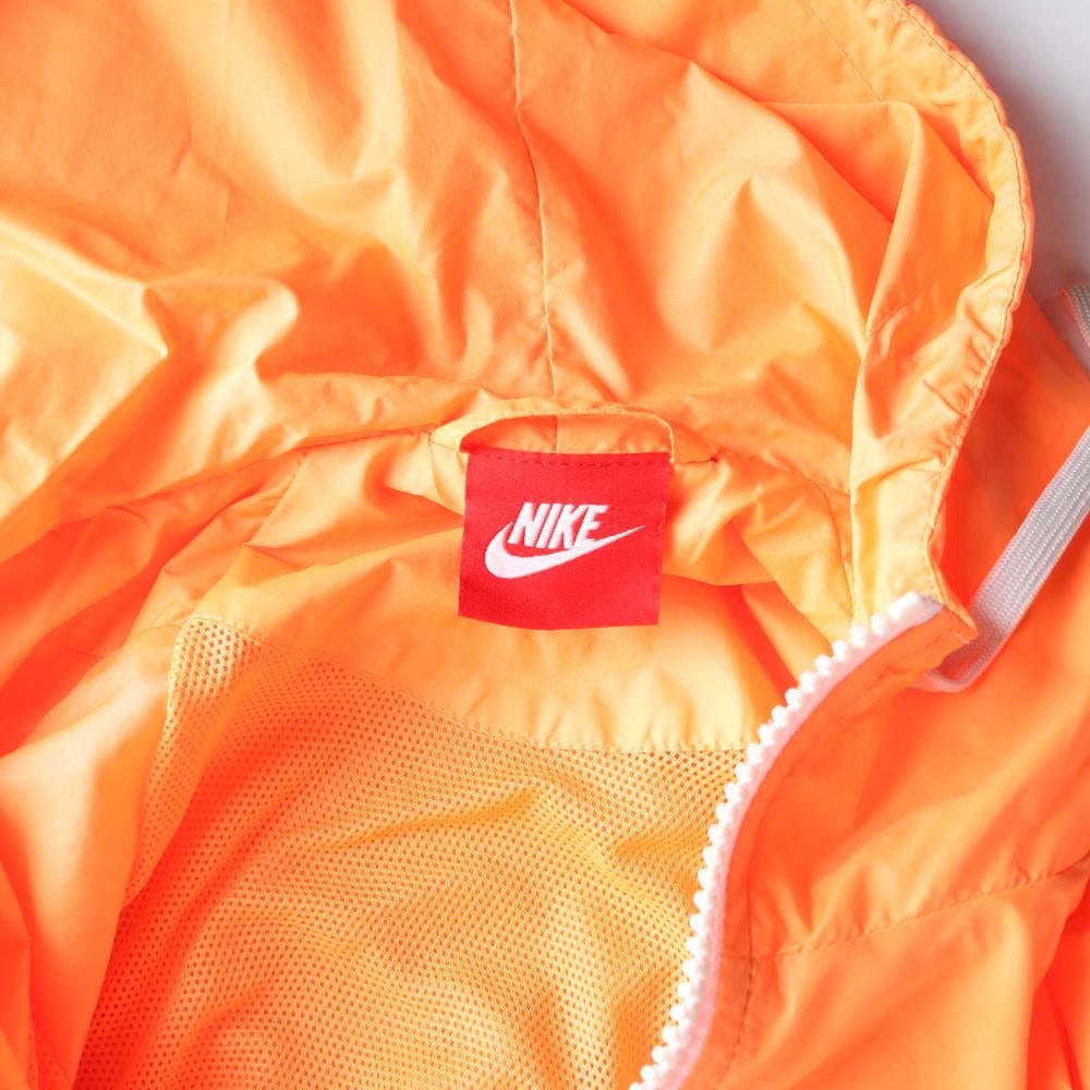 나이키 오렌지 민트 배색 후드 집업 점퍼 바람막이 이미지 7