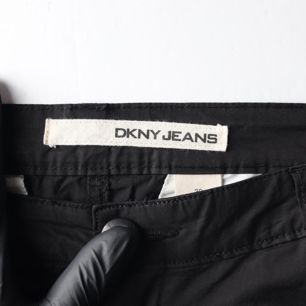 DKNY디케이엔와이 진스 블랙 슬림 6부 쇼츠 치노팬츠 이미지 5
