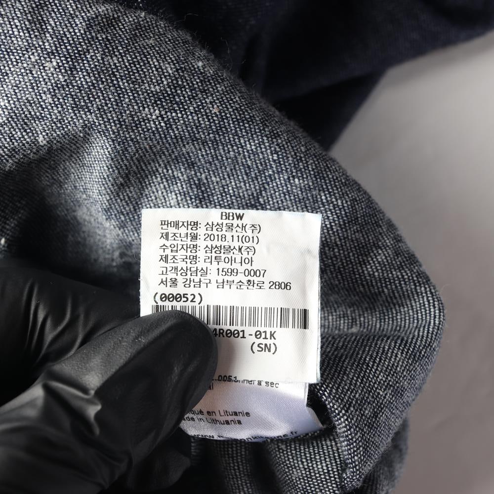 메종키츠네 진청 반팔 셔츠 원피스 이미지 8
