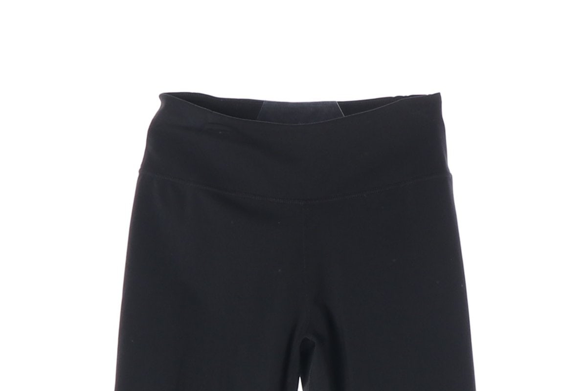 나이키 블랙 드라이핏 스카이블루 로고 레깅스 팬츠 바지 이미지 2