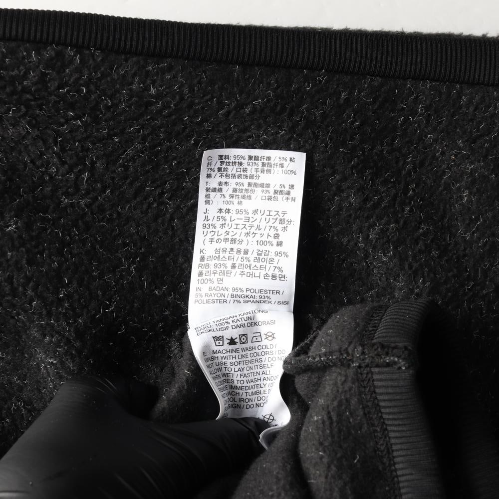 나이키 블랙 보카시 플리스 후드 집업재킷 이미지 7