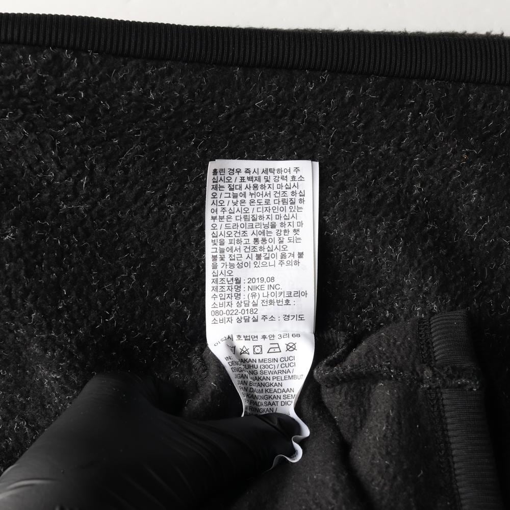 나이키 블랙 보카시 플리스 후드 집업재킷 상세 이미지 8