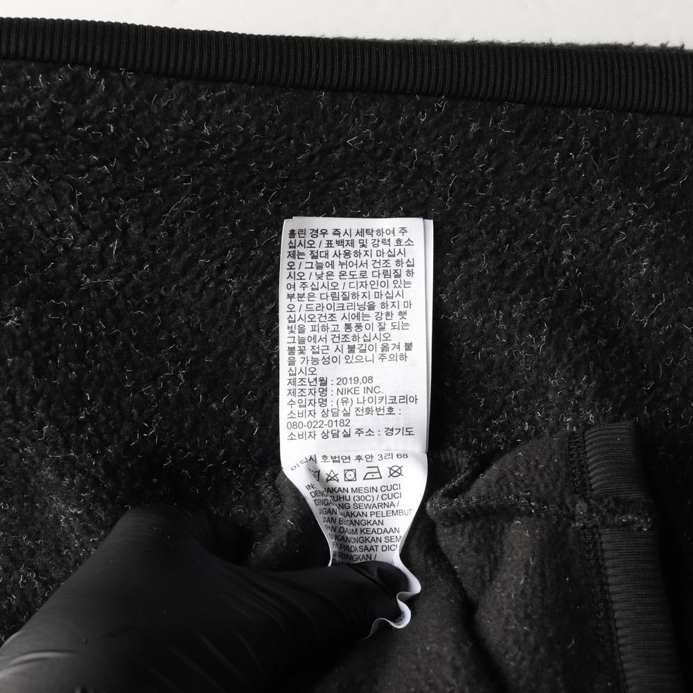 나이키 블랙 보카시 플리스 후드 집업재킷 이미지 8