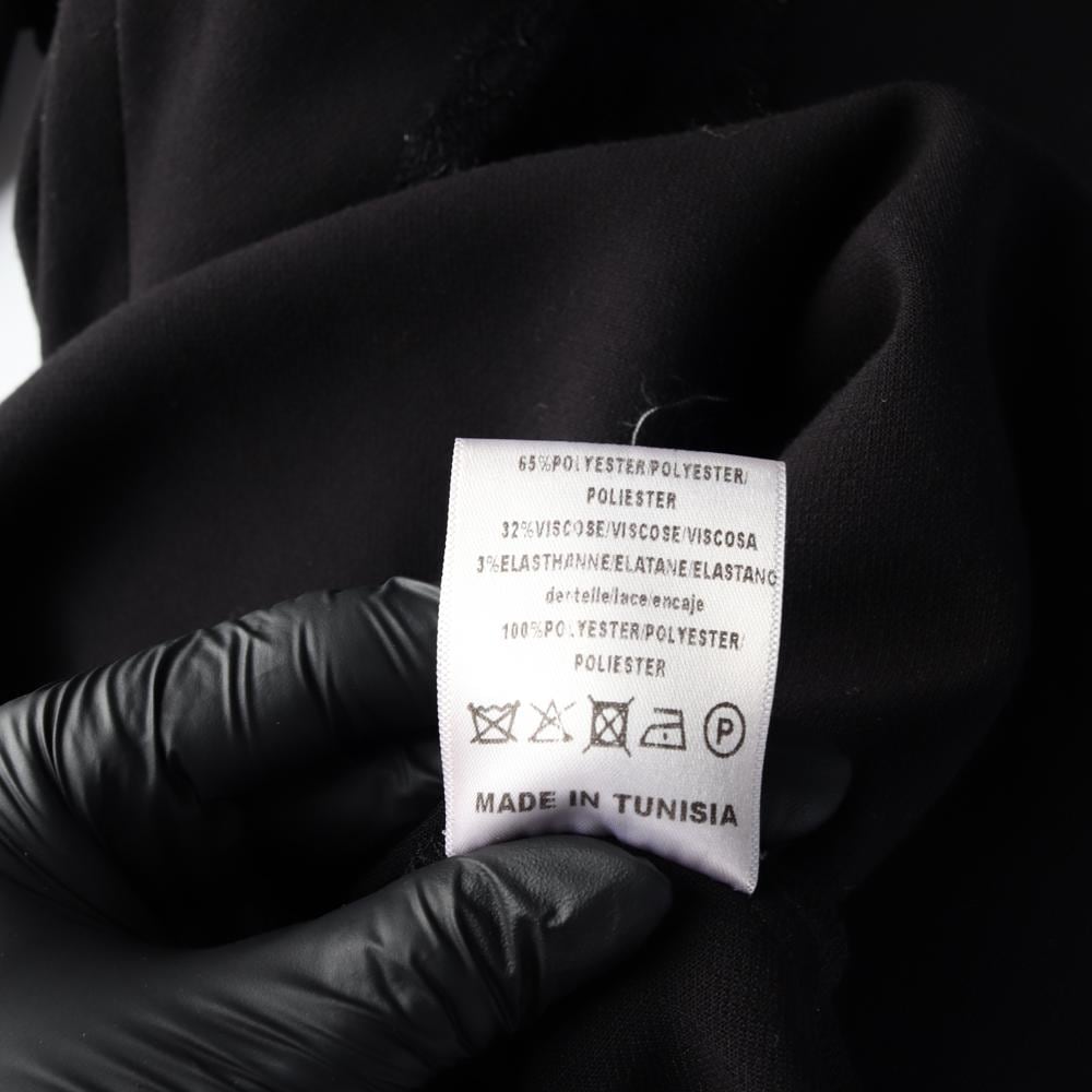 산드로 블랙 레이스 긴팔 원피스 드레스 상세 이미지 7