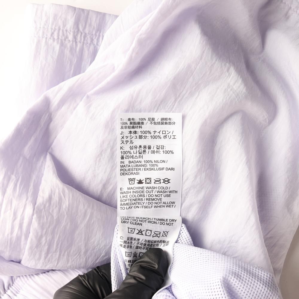 나이키 라벤더 스우시 밴딩 쇼츠 반바지 나일론 팬츠 이미지 5