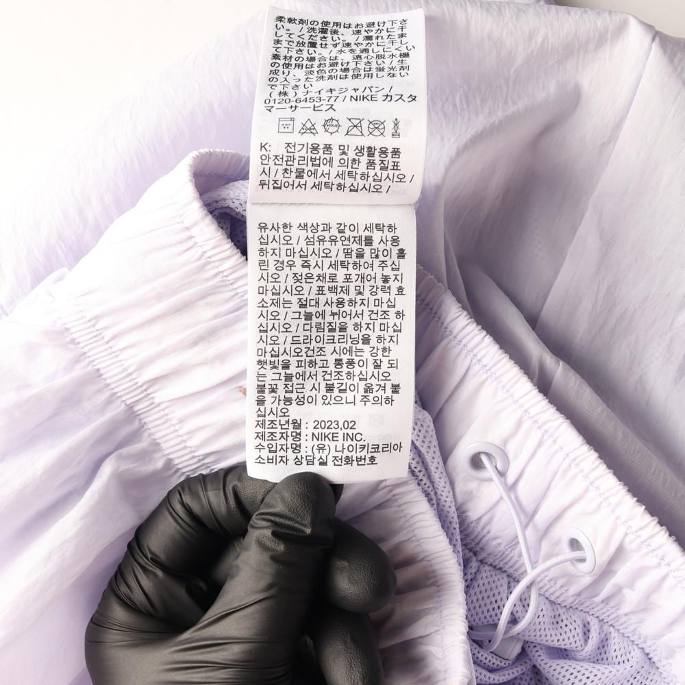 나이키 라벤더 스우시 밴딩 쇼츠 반바지 나일론 팬츠 상세 이미지 7