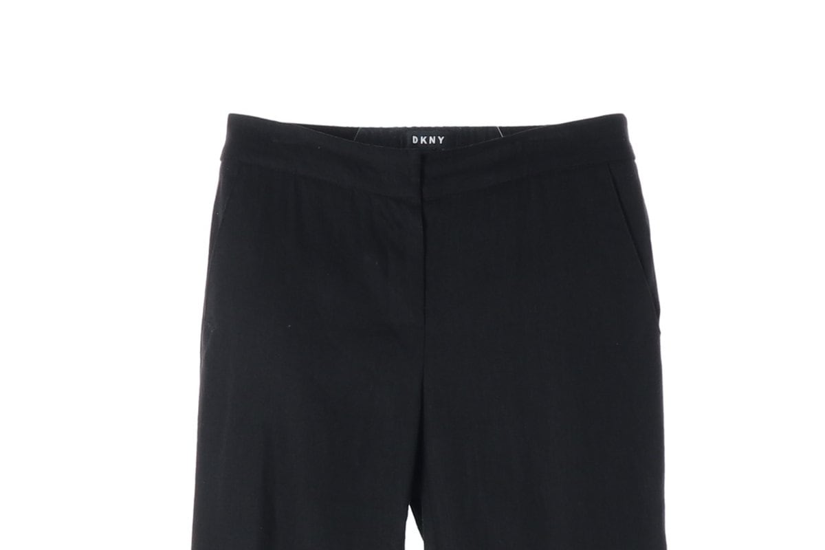 DKNY디케이엔와이 블랙 뒷밴딩 슬랙스 바지 상세 이미지 2