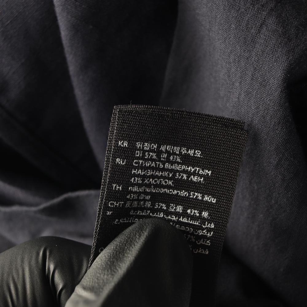 코스 린넨 네이비 반팔 셔츠 롤업 쇼츠 점프수트 이미지 7