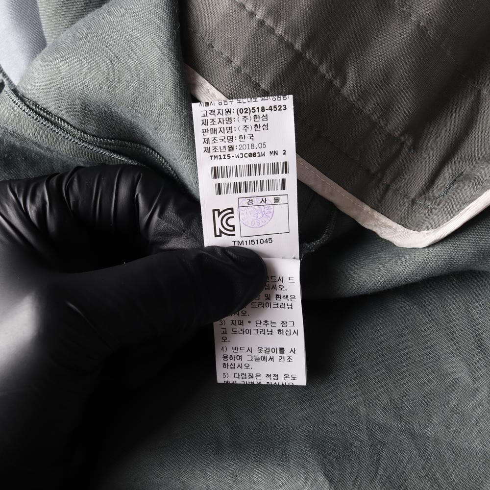 타임 린넨70% 그린 자켓 블레이저 테일러드재킷 상세 이미지 7