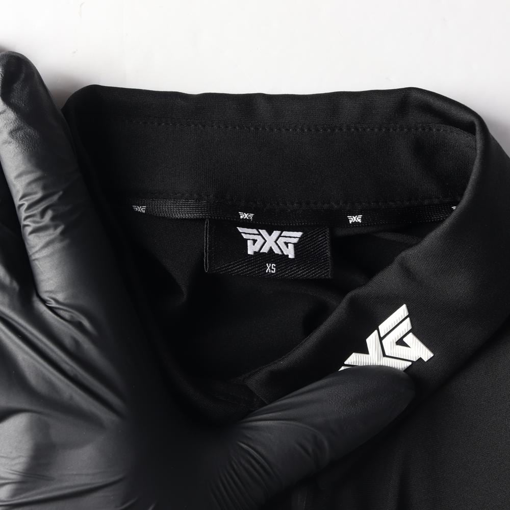 PXG피엑스지 블랙 로고 카라 반팔 카라티 골프 폴로 티셔츠 상세 이미지 5