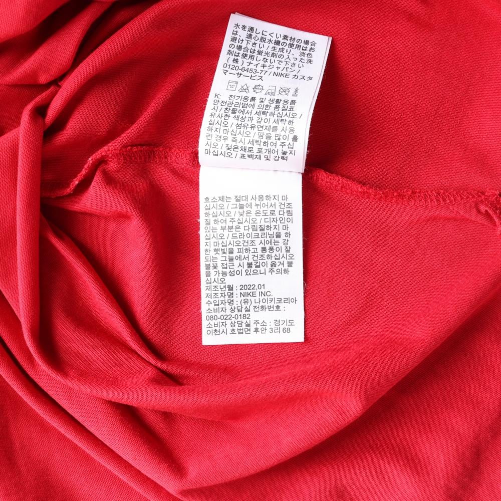 조던 레드 로고 오버핏 반팔 티셔츠 상세 이미지 7