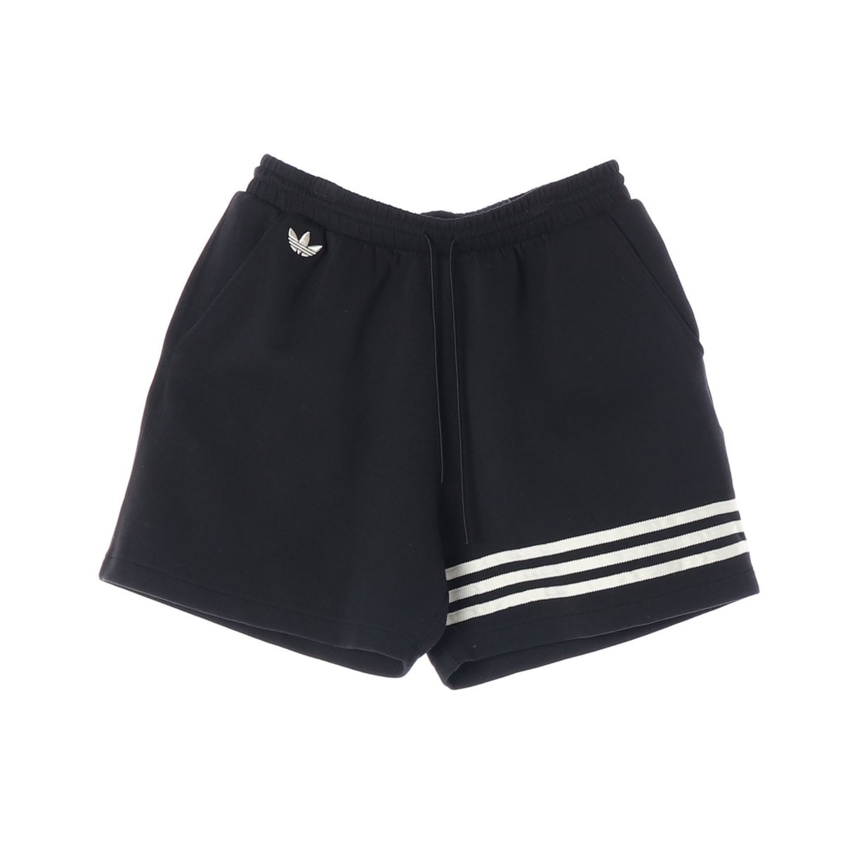 아디다스 슈퍼스타 블랙 밴딩 쇼츠 반바지 스웨트팬츠 이미지 1