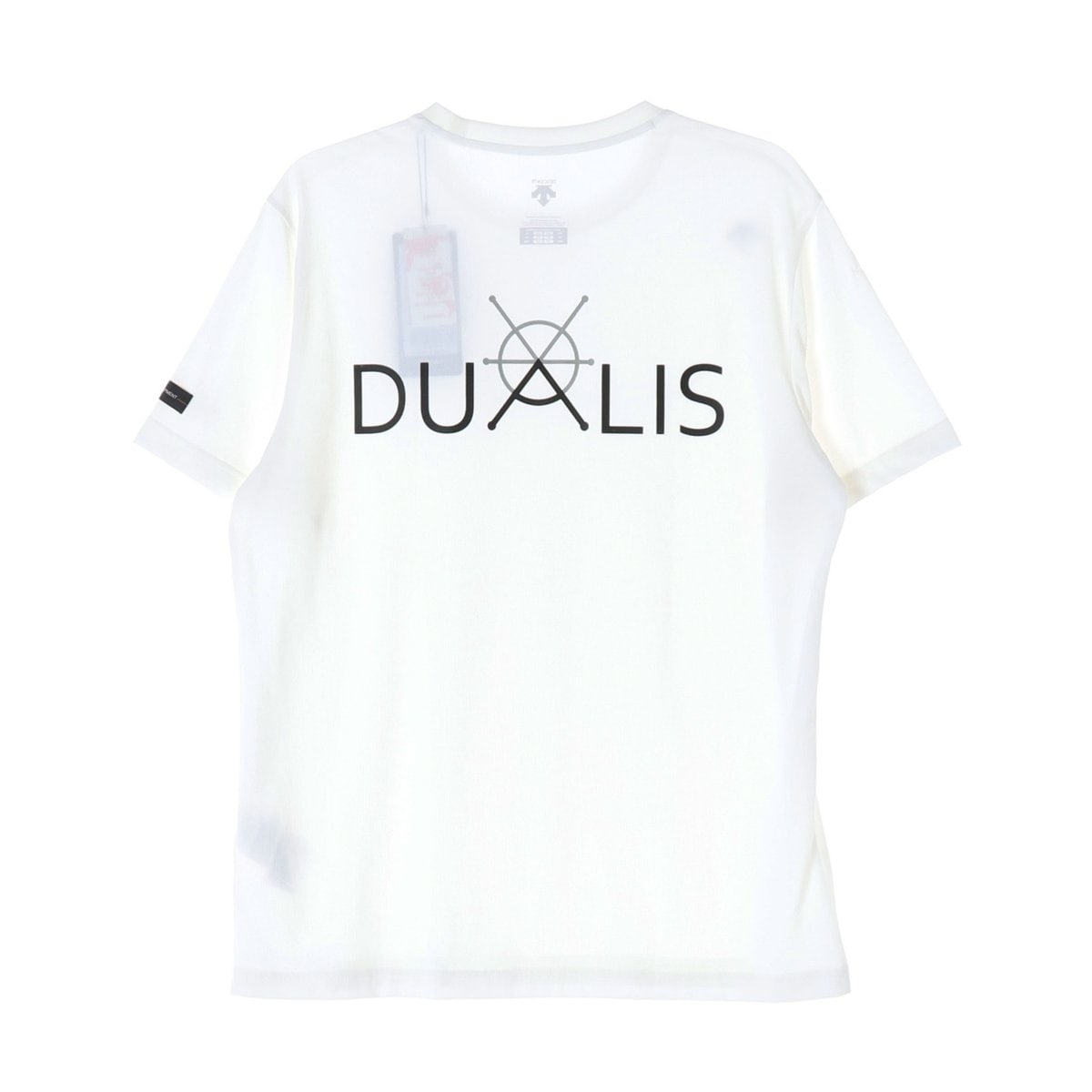 데상트 화이트 DUALIS 반팔 티셔츠 이미지 4