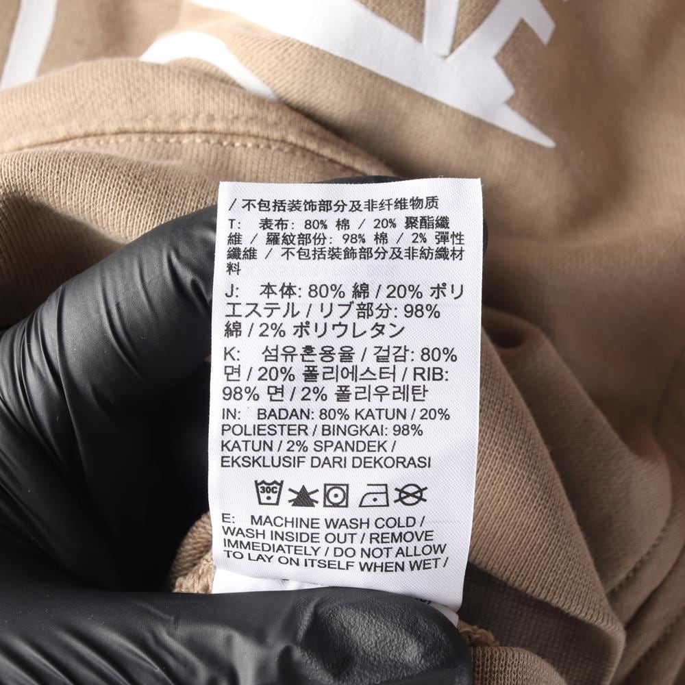 나이키 베이지 로고 그래픽 프린팅 맨투맨 쭈리 스웨트셔츠 상세 이미지 6