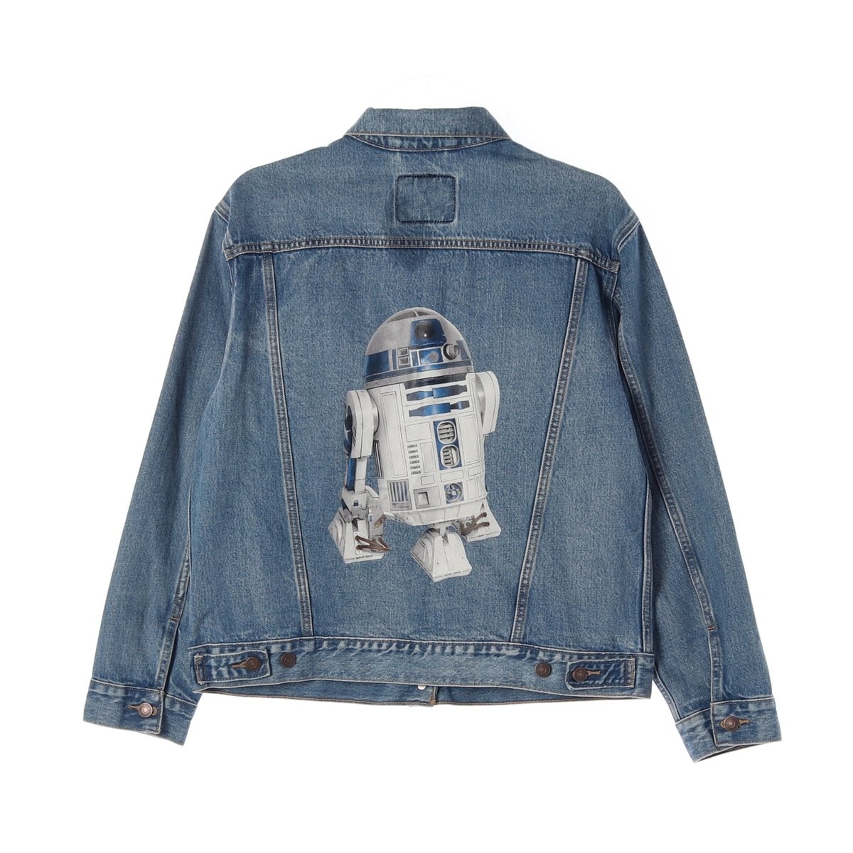 리바이스X스타워즈 R2D2 프린팅 청자켓 데님재킷 이미지 4