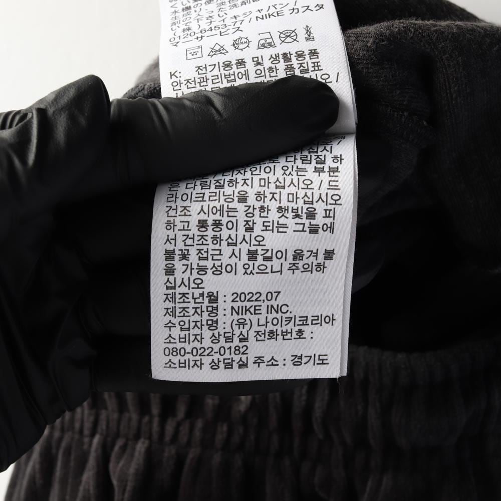 나이키 22FW 벨루어 골지 와이드 밴딩 바지 스웨트팬츠 상세 이미지 8