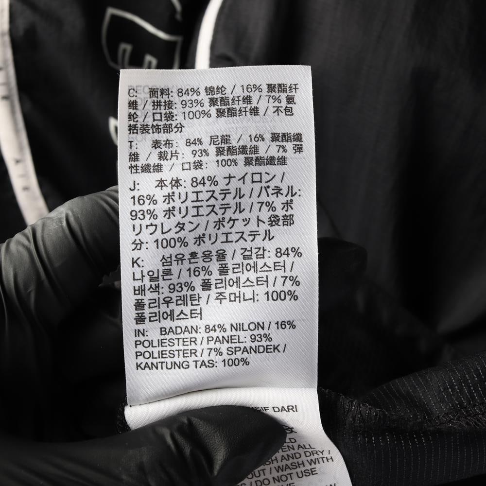 나이키 에어 블랙 우븐 바람막이 집업 재킷 이미지 6
