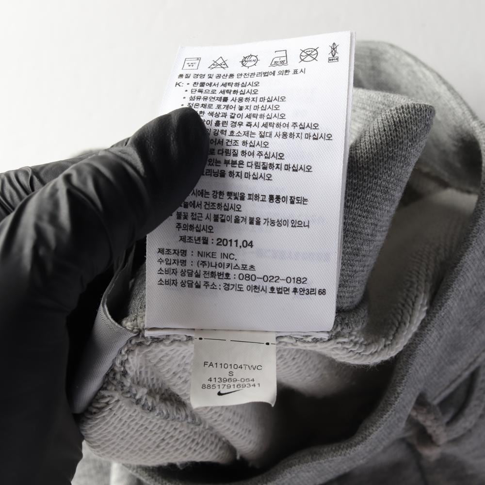 나이키 멜란지그레이 밴딩 반바지 쇼츠 스웨트팬츠 상세 이미지 8