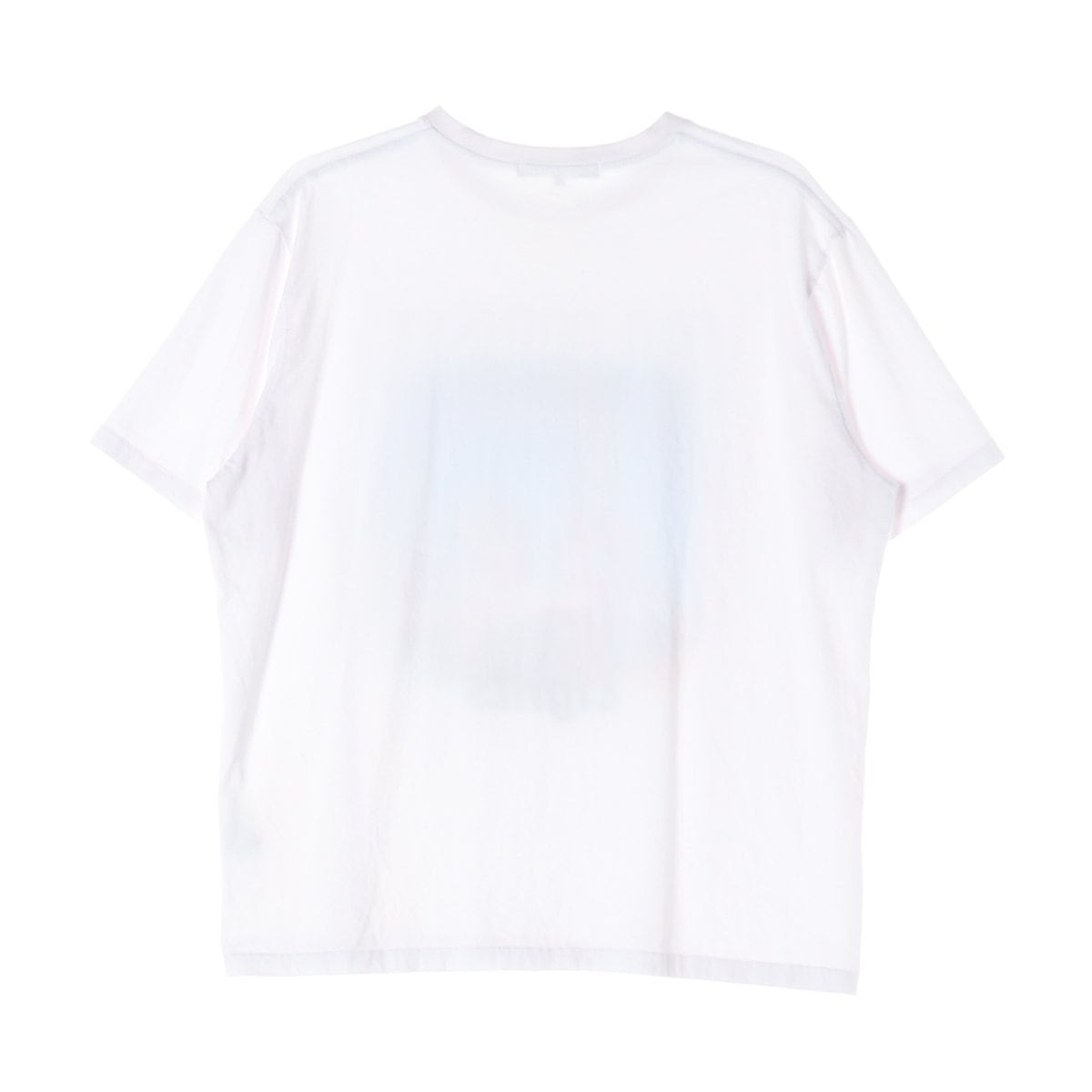레이브 화이트 BLUISH LIGHTS 프린팅 오버핏 반팔 티셔츠 상세 이미지 2