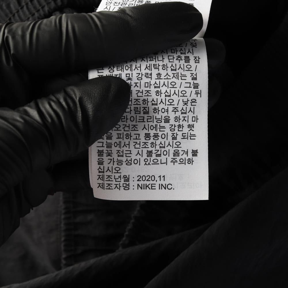 조던 블랙 레드 스트링 우븐 조거팬츠 트레이닝 바지 이미지 8
