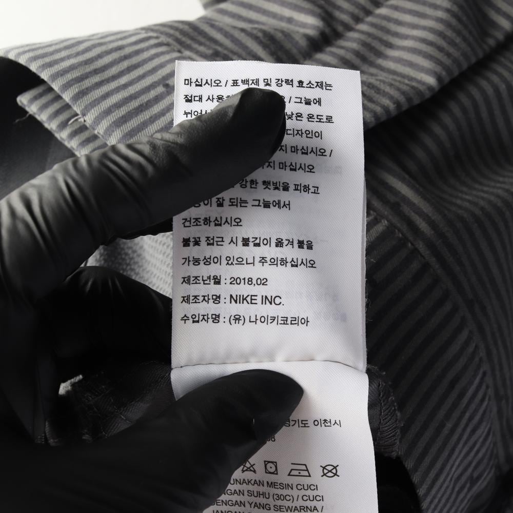 나이키 W32 드라이핏 그레이 스트라이프 쇼츠 반바지 팬츠 상세 이미지 7