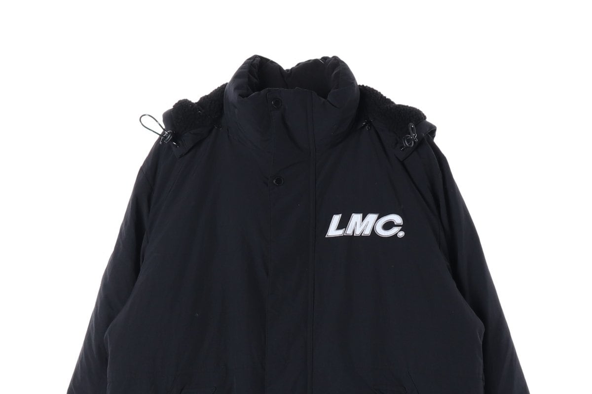 LMC엘엠씨 덕다운 블랙 로고 사파리 롱 패딩 점퍼 상세 이미지 4