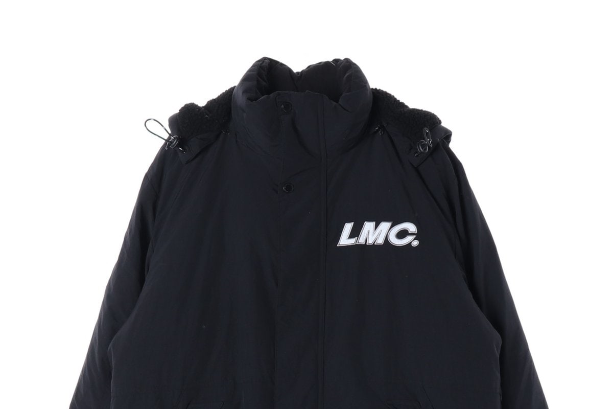LMC엘엠씨 덕다운 블랙 로고 사파리 롱 패딩 점퍼 이미지 4
