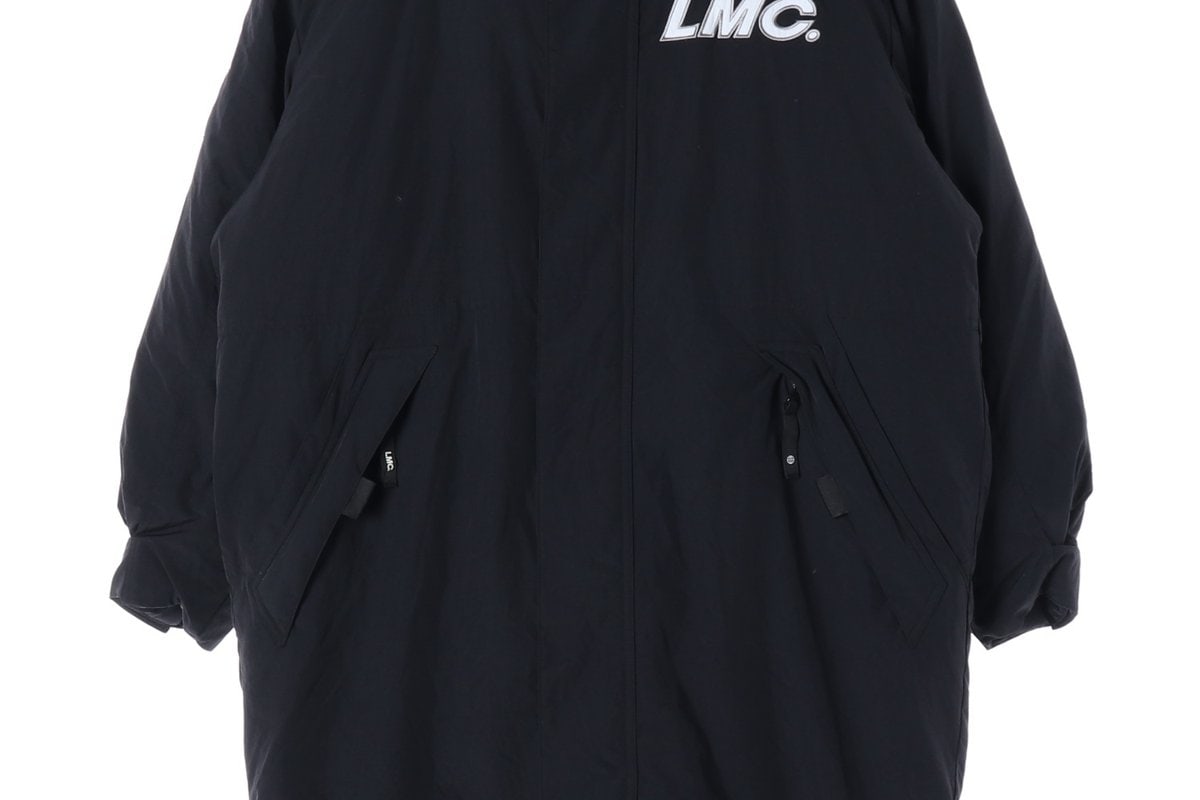 LMC엘엠씨 덕다운 블랙 로고 사파리 롱 패딩 점퍼 이미지 5
