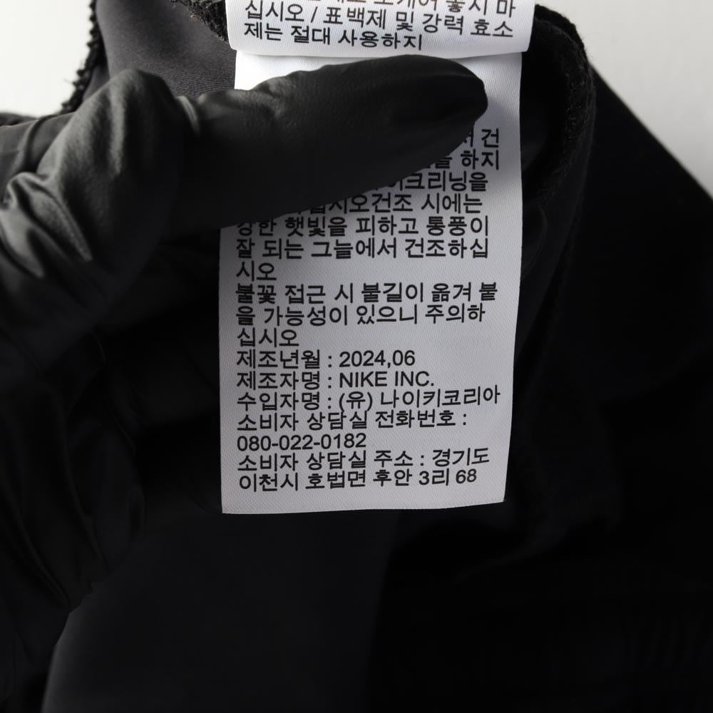 나이키 24FW 블랙 드라이핏 와이드 트레이닝 바지 조거팬츠 상세 이미지 8