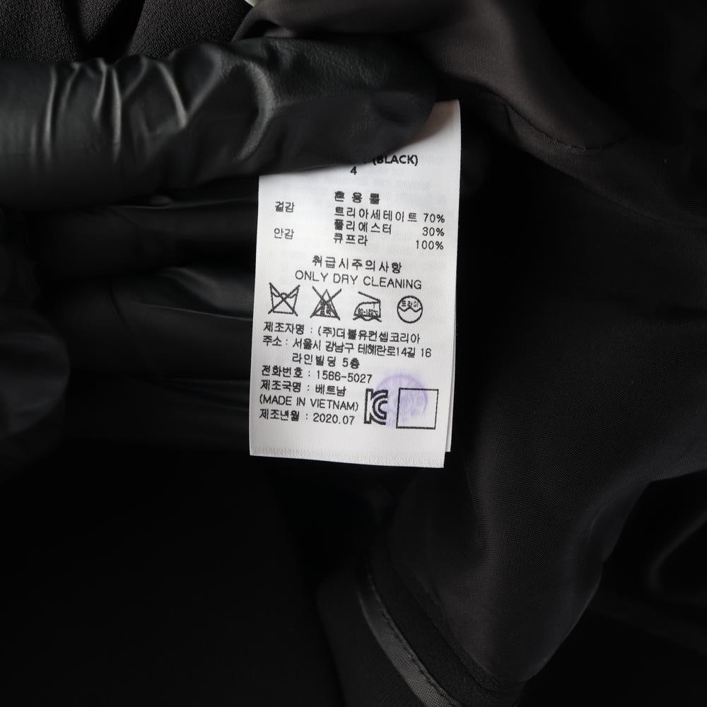 프론트로우 블랙 심플 블레이저 자켓 싱글브레스티드재킷 이미지 6