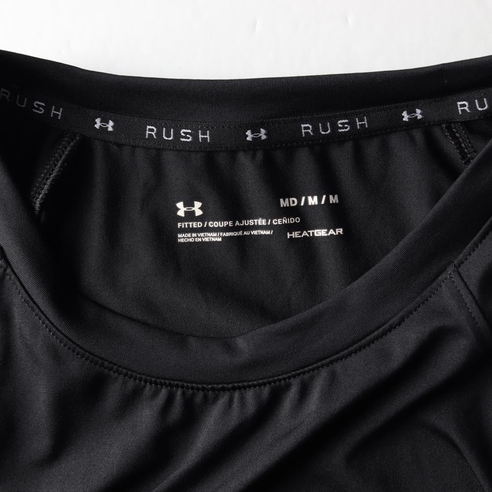 언더 아머 블랙 러쉬 RUSH 반팔 크루넥 티셔츠 상세 이미지 5