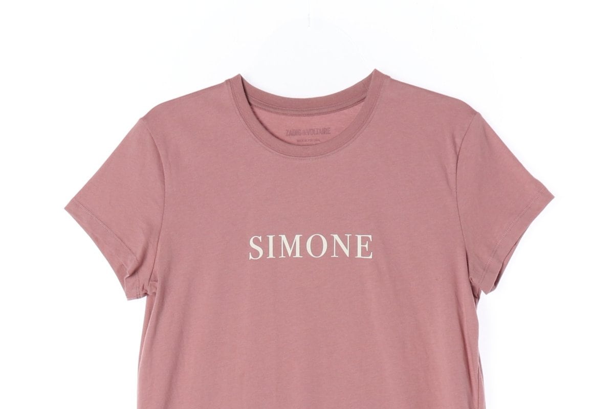 쟈딕앤볼테르 인디핑크 SIMONE 반팔 티셔츠 상세 이미지 3