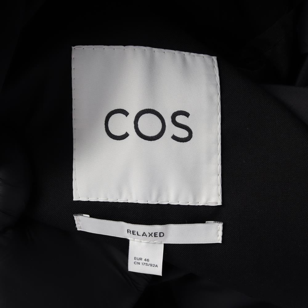 코스 울100% 블랙 블레이저 자켓 테일러드재킷 상세 이미지 5