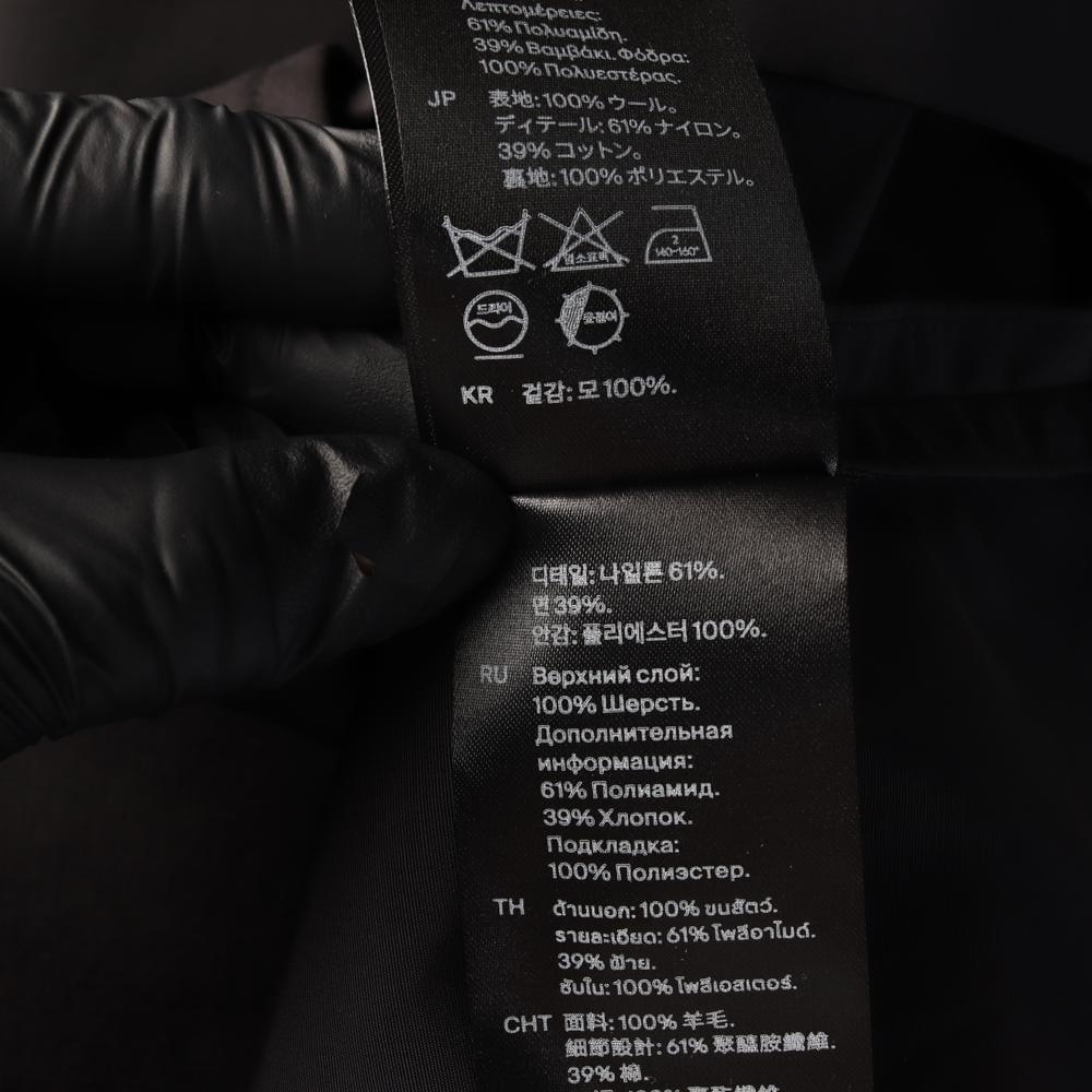 코스 울100% 블랙 블레이저 자켓 테일러드재킷 상세 이미지 6