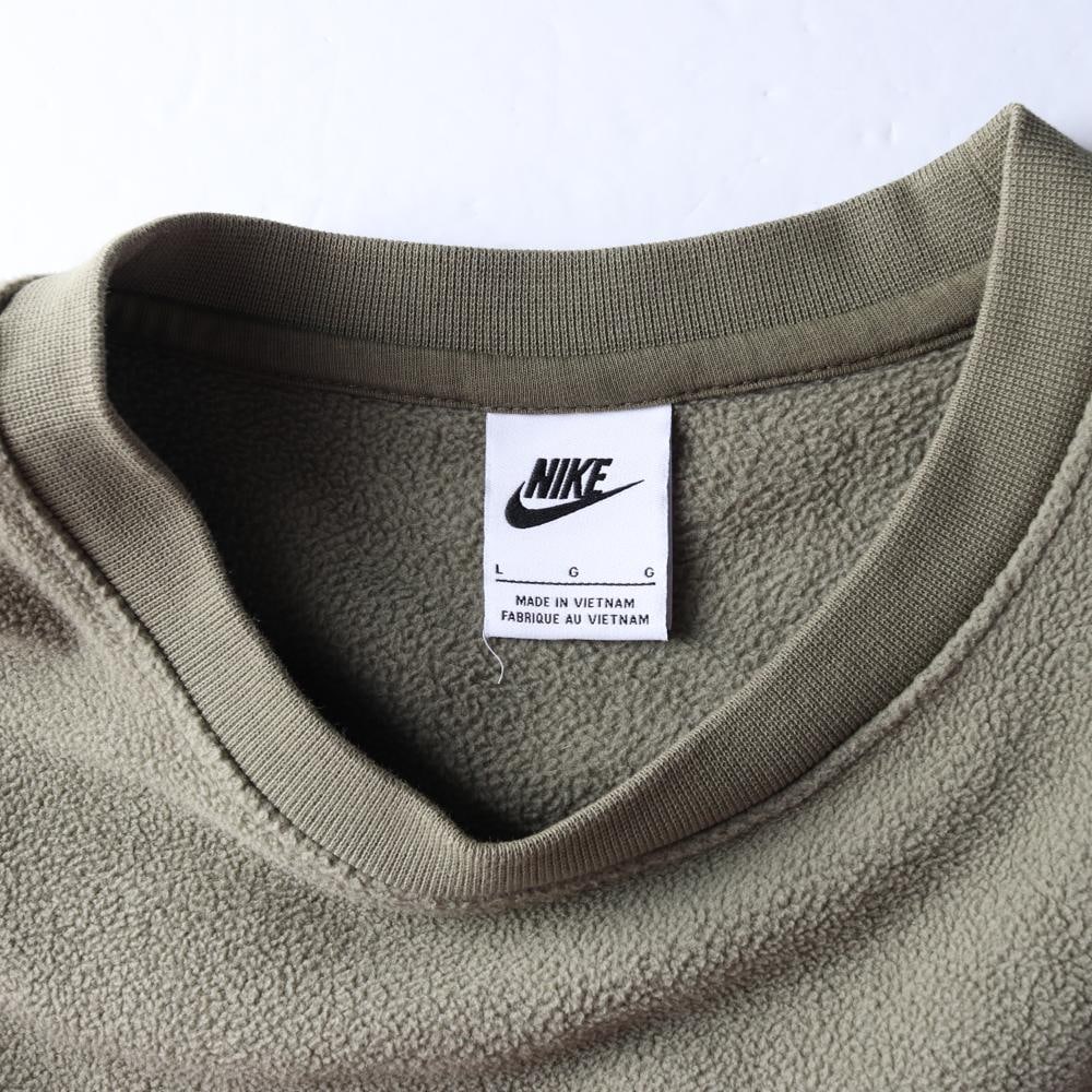 나이키 카키 스우시 스트링 플리스 긴팔 스웨트셔츠 22FW 이미지 5