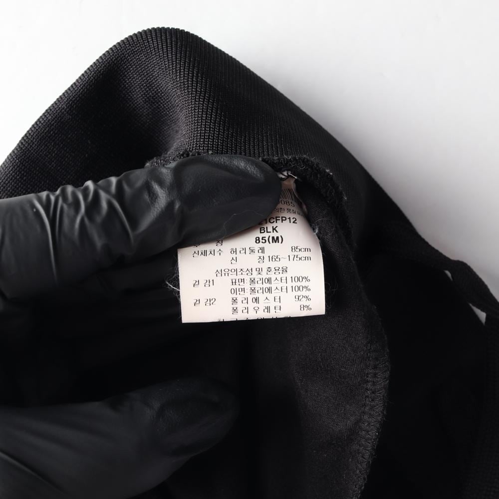 르꼬끄 블랙 로고 스포츠 밴딩 바지 트레이닝 팬츠 상세 이미지 7
