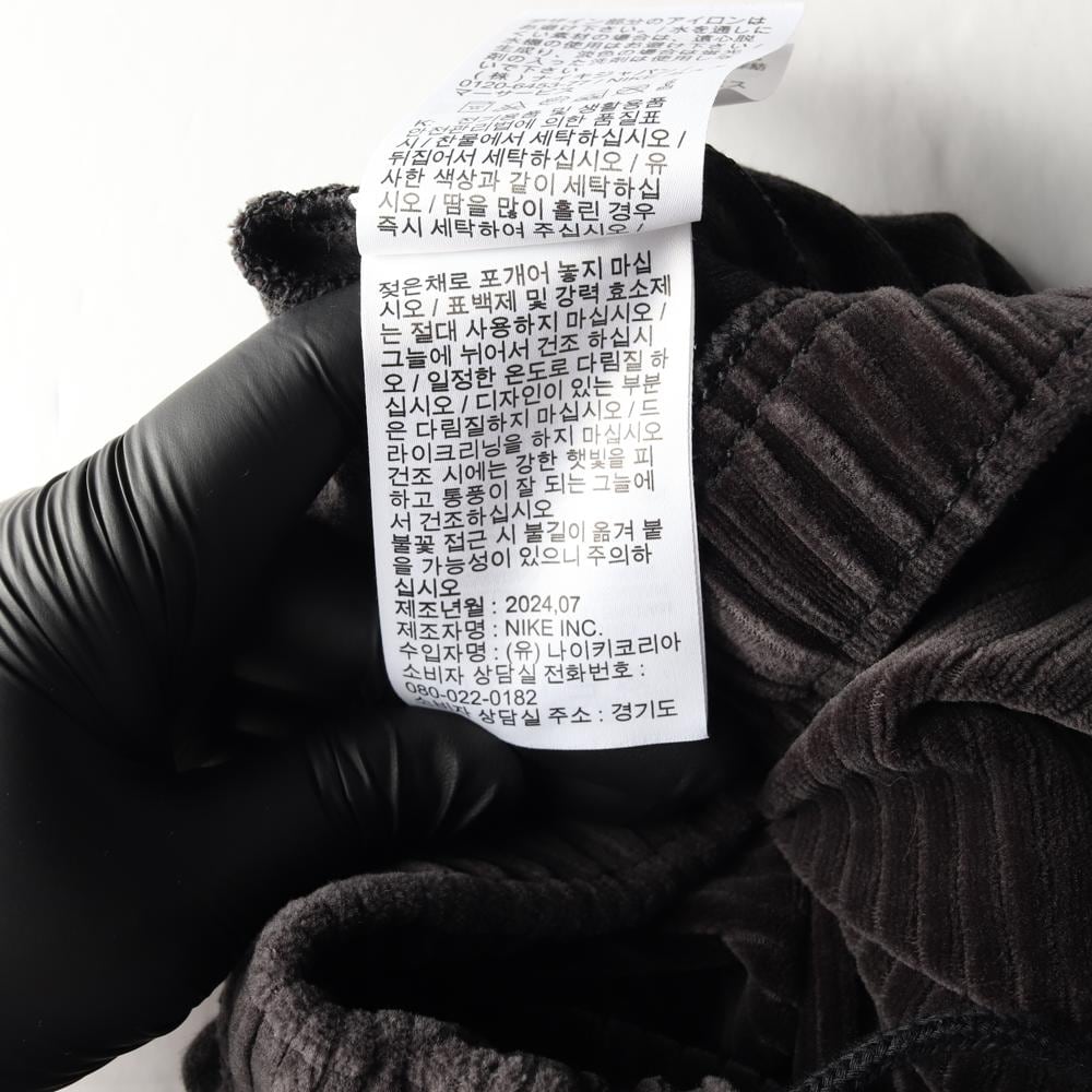 나이키 24FW 벨루어 하이웨이스트 와이드핏 레그 팬츠 바지 상세 이미지 9