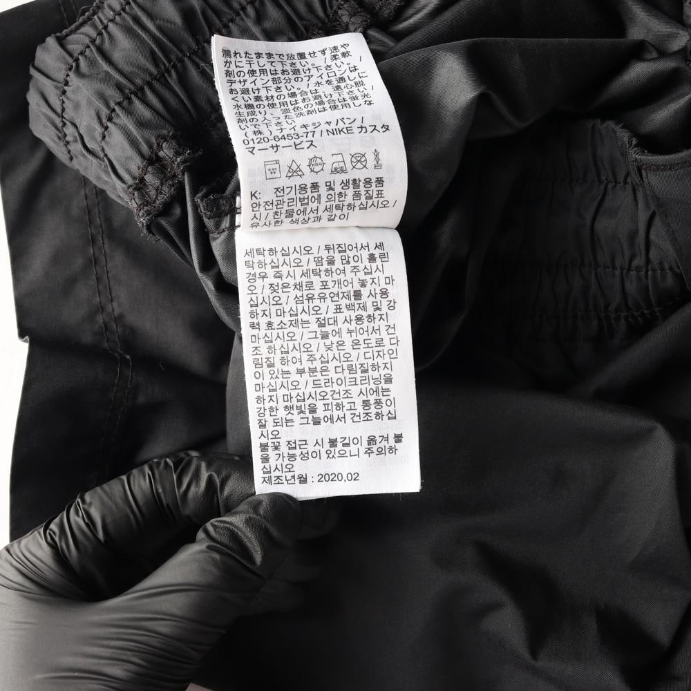 나이키 블랙 스우시 밴딩 쇼츠 나일론 반바지 팬츠 이미지 7