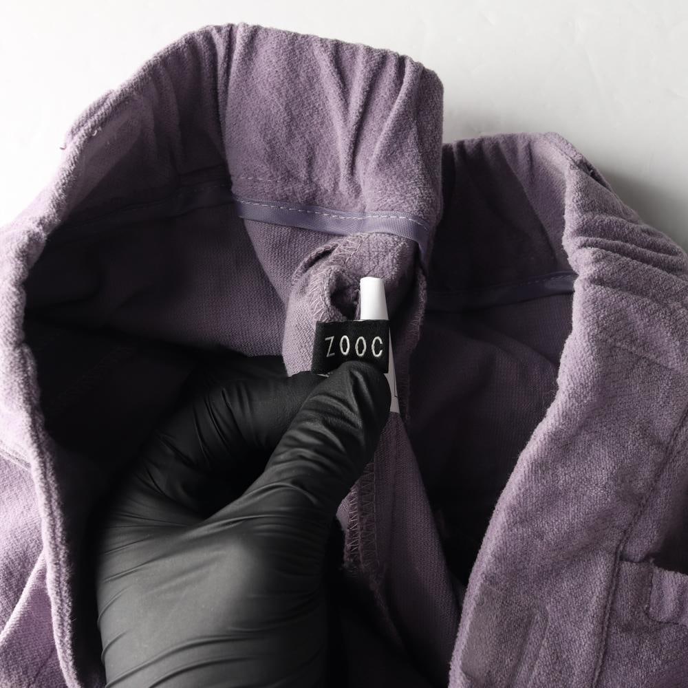 ZOOC주크 라벤더 와이드 벌룬 뒷밴딩 바지 팬츠 이미지 6