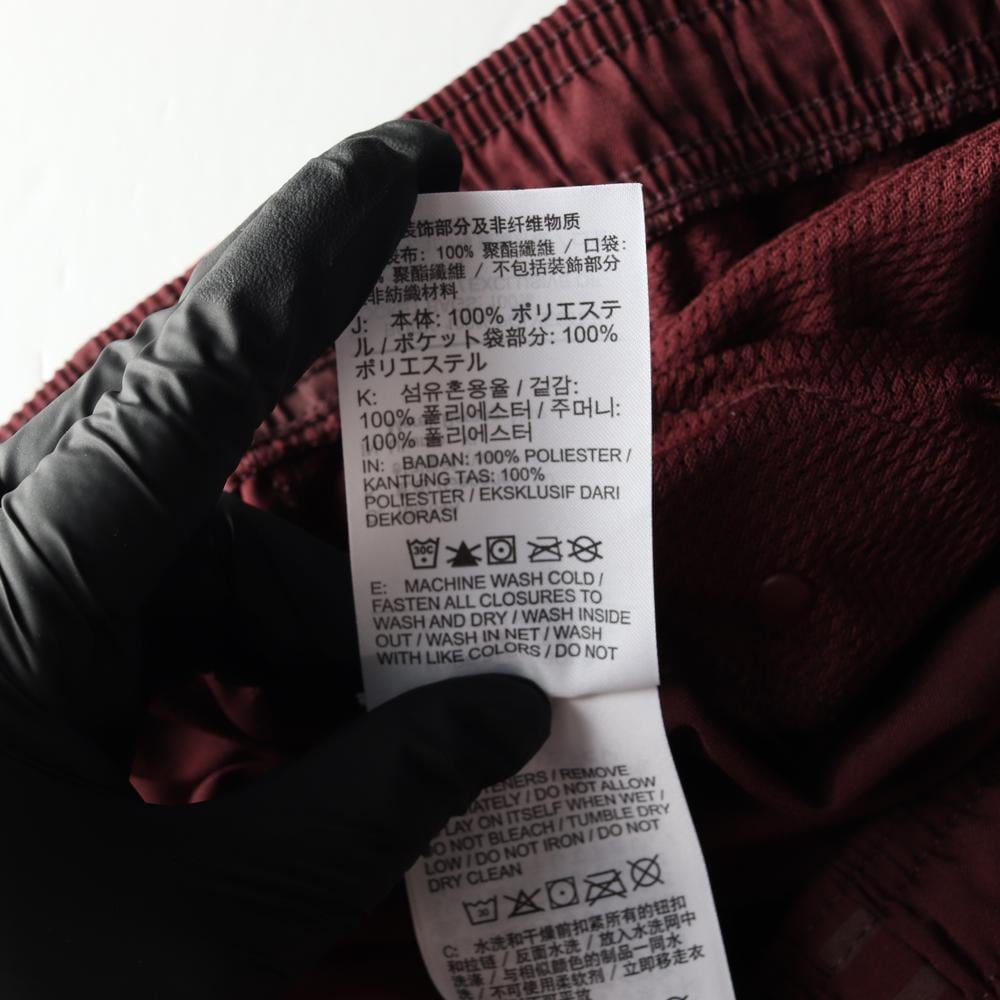 나이키 드라이핏 버건디 트레이닝 바지 트랙팬츠 상세 이미지 7