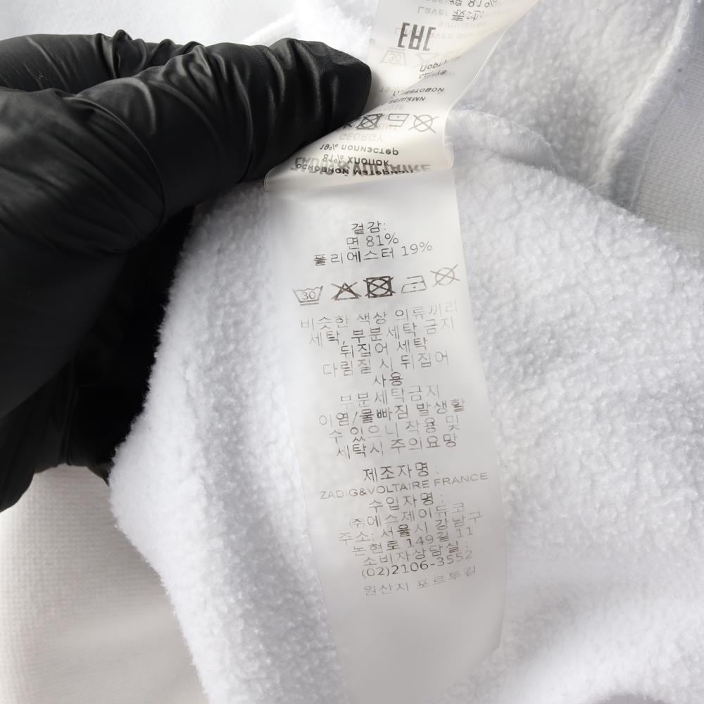쟈딕앤볼테르 화이트 Georgy Photoprint 기모 후디 후드티 상세 이미지 6