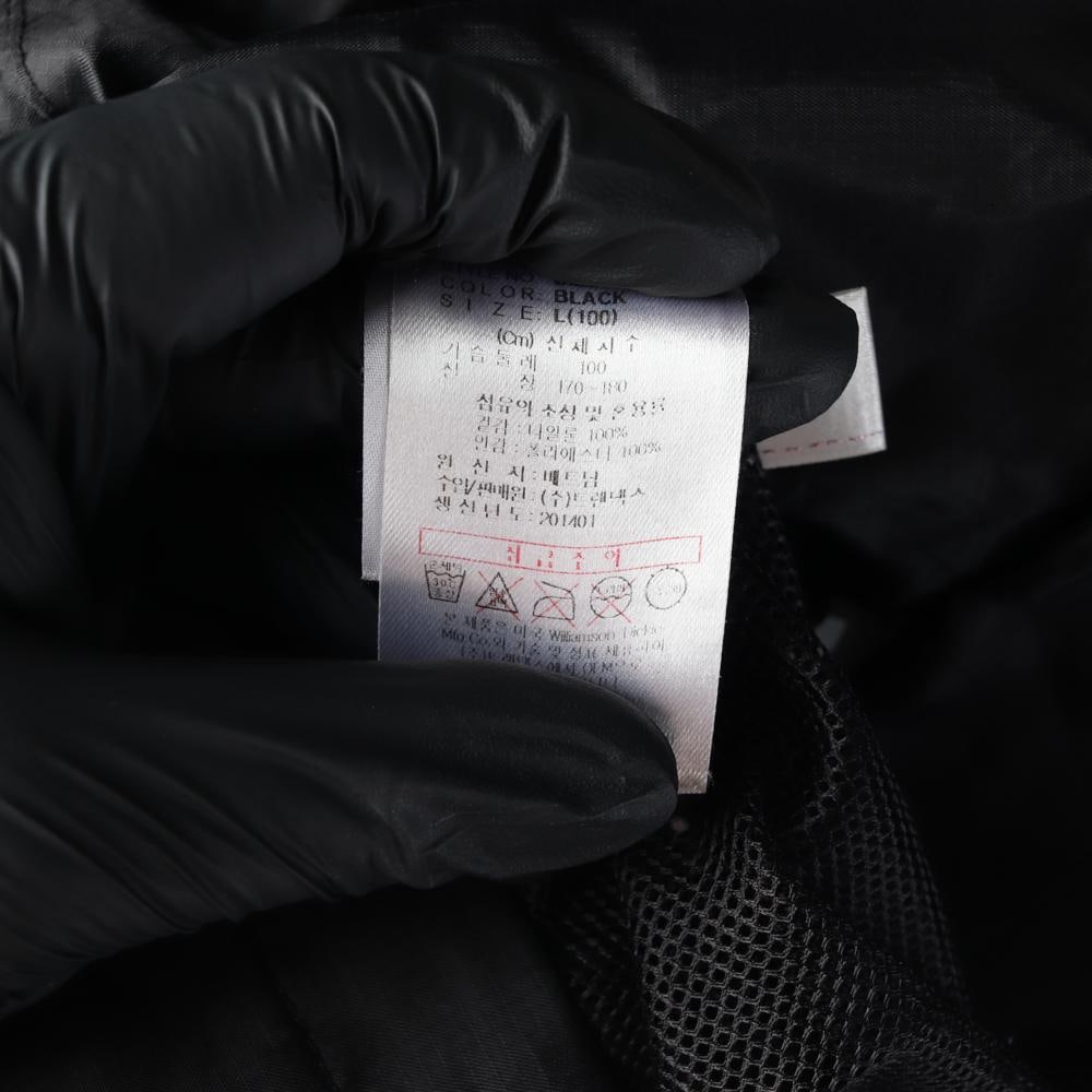 디키즈 로고 블랙 바람막이 후드 집업 점퍼 나일론 재킷 이미지 6