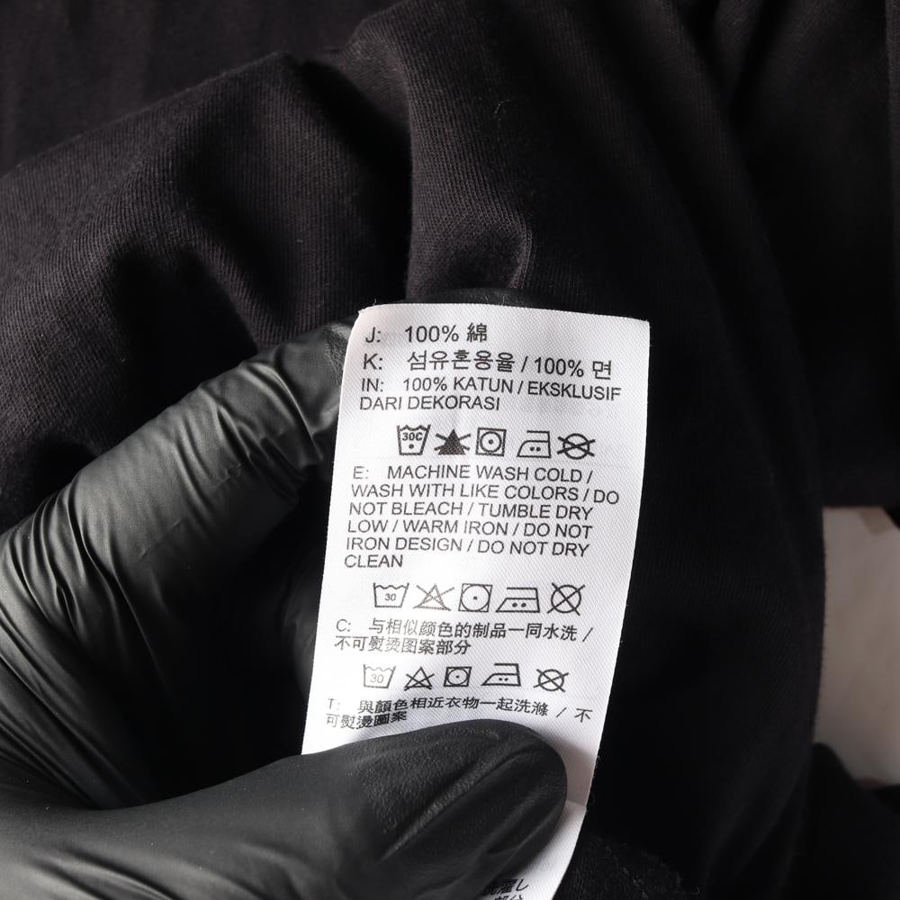 나이키 블랙 자수로고 반팔 크루넥 티셔츠 이미지 6