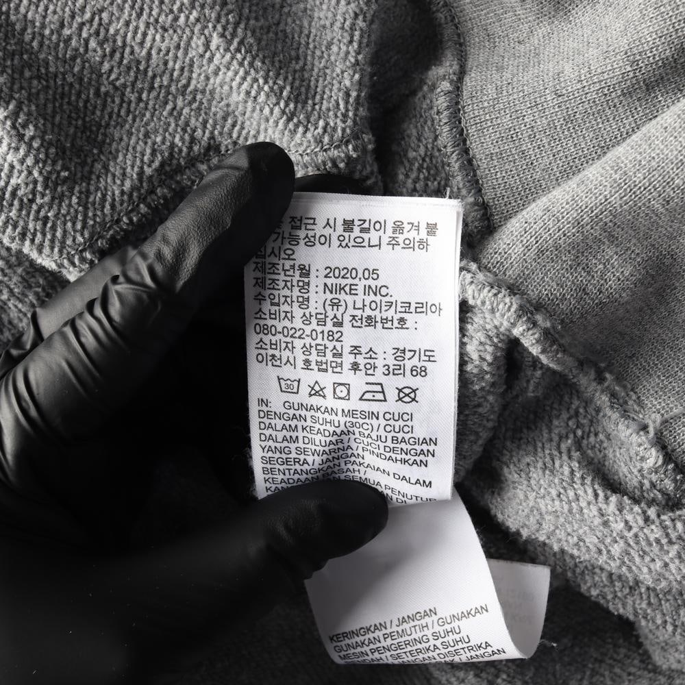 나이키 그레이 보카시 로고 후디 후드티 이미지 7