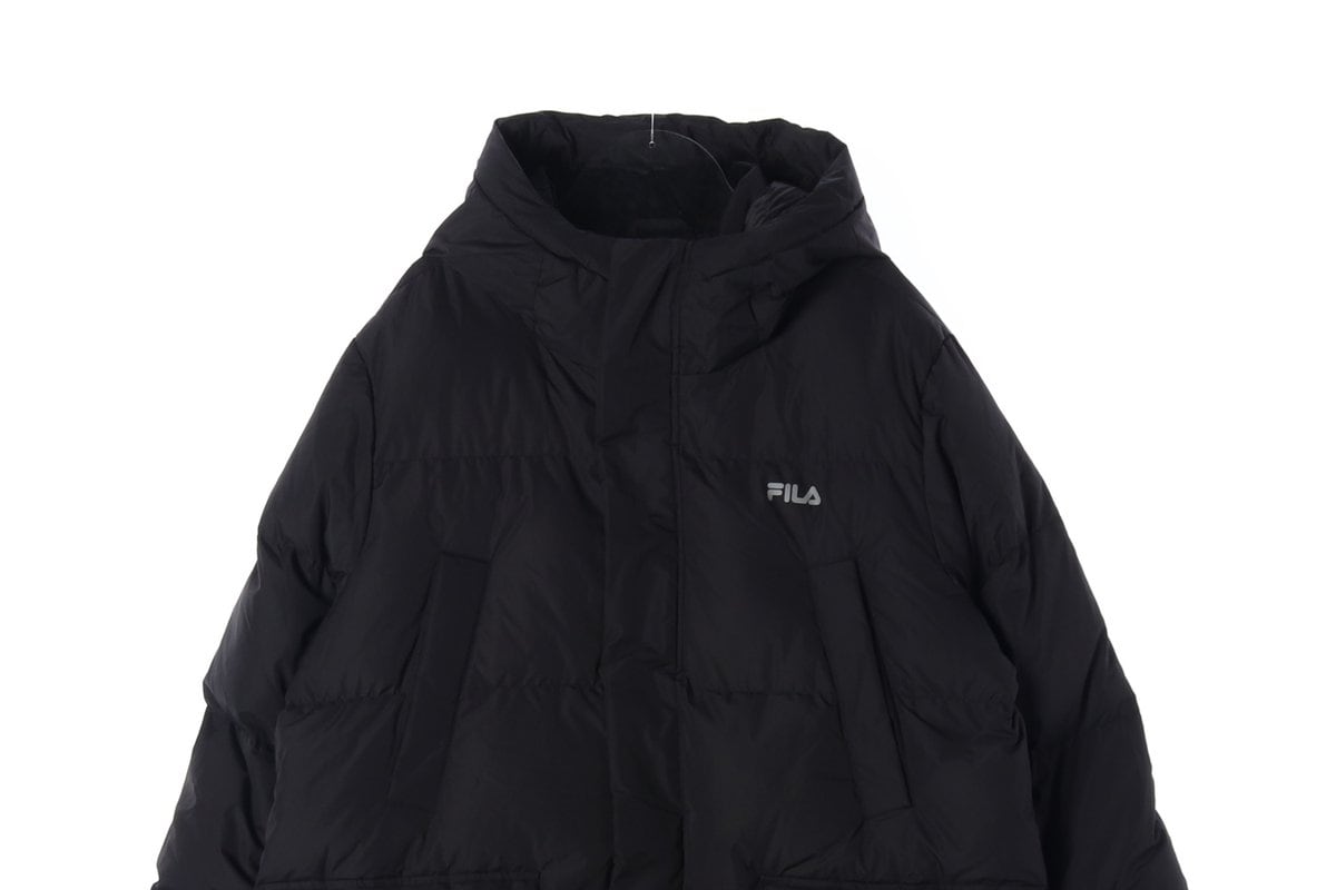 휠라 구스다운 로고 오버핏 롱 패딩 푸퍼 자켓 점퍼 21FW 상세 이미지 2