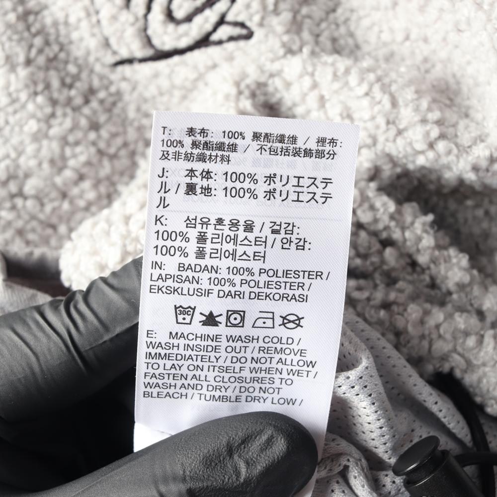 나이키 그레이 윈터라이즈드 풀오버 포그 플리스 티셔츠 상세 이미지 6