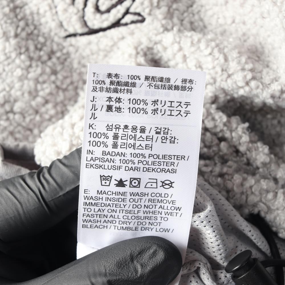 나이키 그레이 윈터라이즈드 풀오버 포그 플리스 티셔츠 이미지 6
