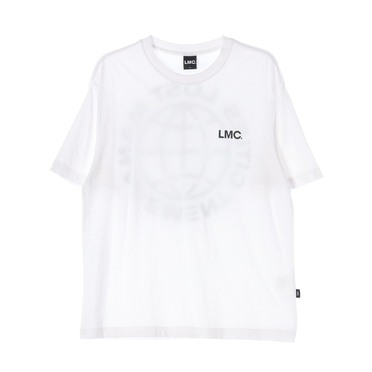 엘엠씨 LMC 화이트 빅로고 프린팅 오버핏 반팔 티셔츠 상세 이미지 1