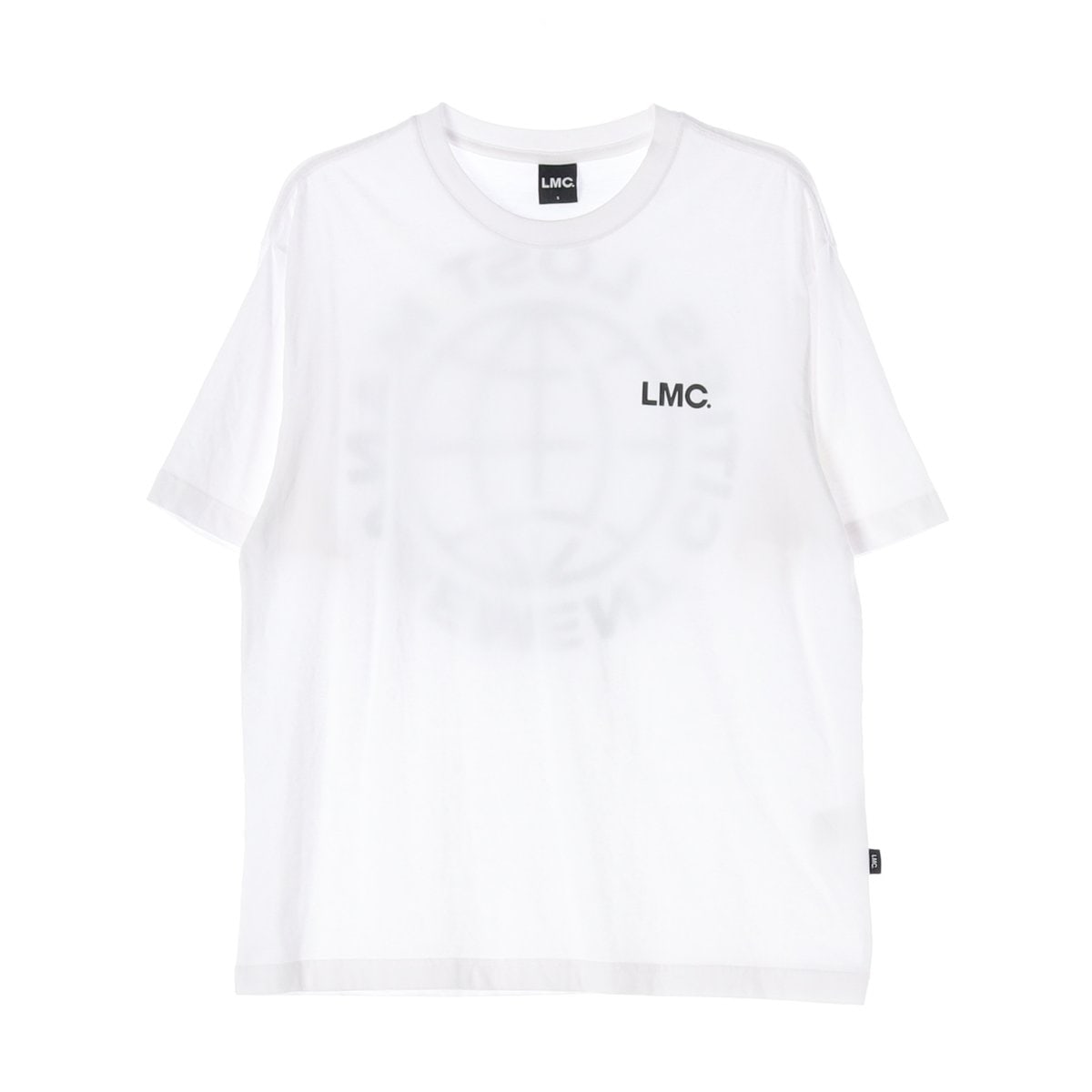 엘엠씨 LMC 화이트 빅로고 프린팅 오버핏 반팔 티셔츠 이미지 1