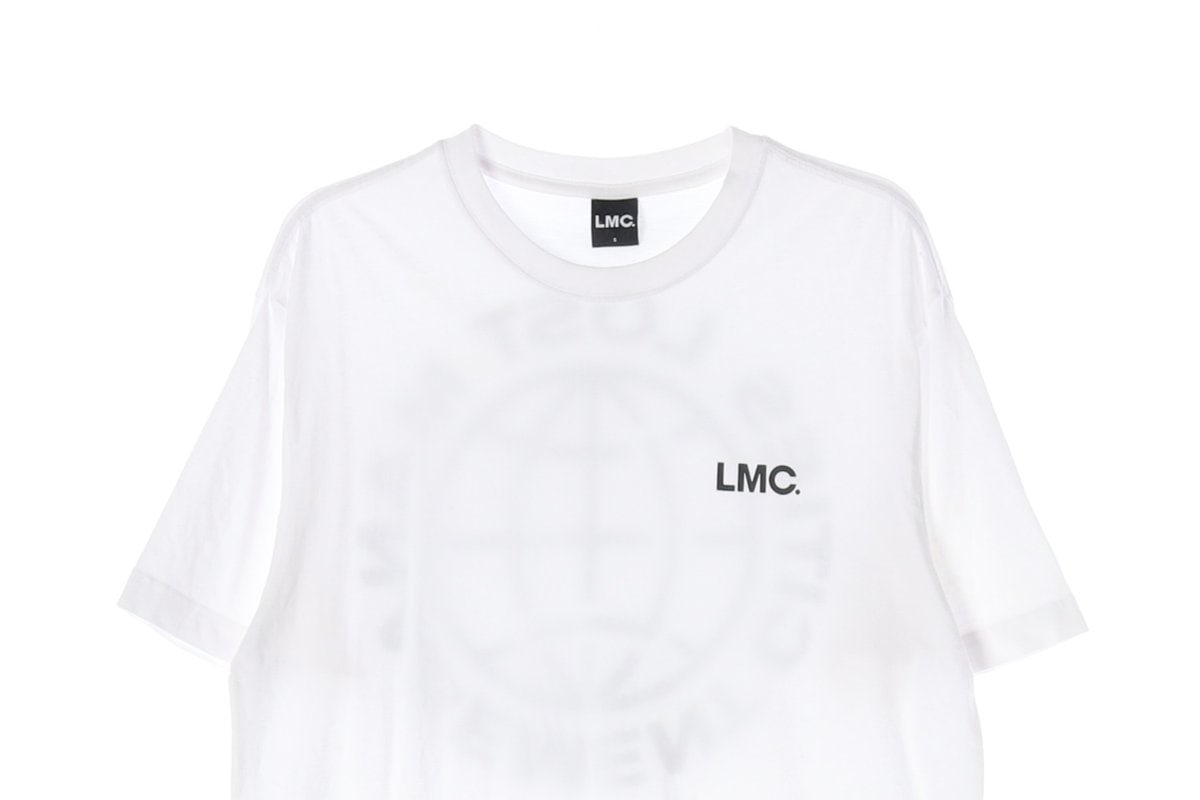엘엠씨 LMC 화이트 빅로고 프린팅 오버핏 반팔 티셔츠 이미지 2